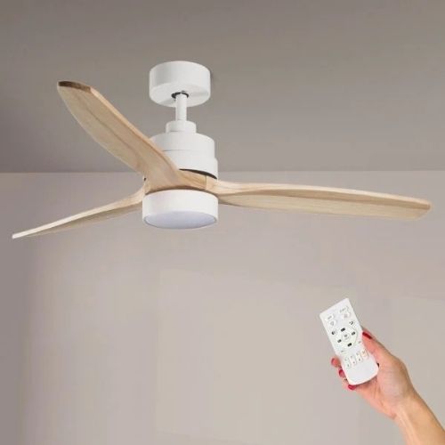 Ventilateur-de-plafond-Crazy-53-W-a-LED-blanc-CC-avec-telecommande-et-mode-etehiver